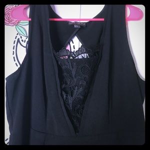 Lace detail LBD